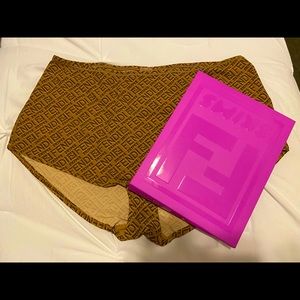 FENDI x SKIMS - Tan Boy Short Undies 🤎